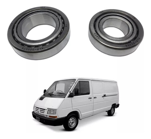 Kit Rolamento Roda Traseira Renault Trafic 1995 A 2002 