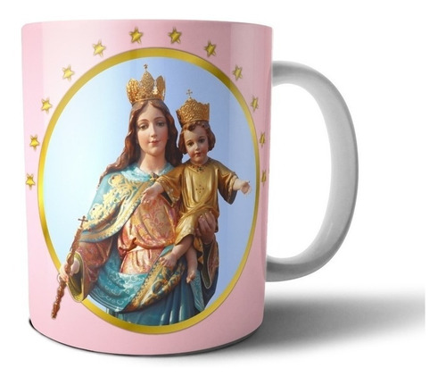 Taza - Tazón De Cerámica - Maria Auxiliadora