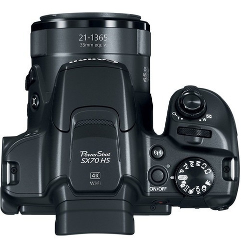 Canon Powershot Sx Sx70 Hs Compacta Avançada Cor Preto