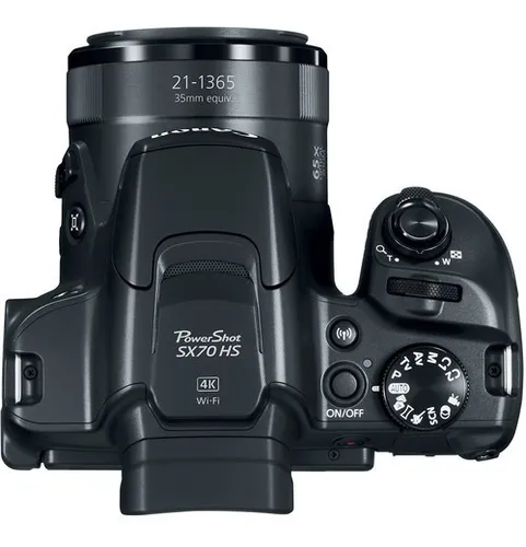 Canon PowerShot SX SX70 HS compacta avançada cor preto