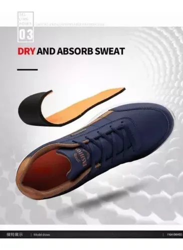 Zapatillas De Moda De Deporte Casual Con Cordones Para Hombr