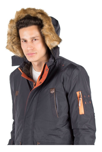 chamarra parka hombre