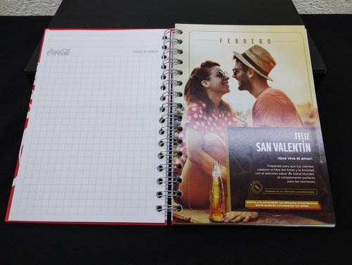 Cuaderno/calendario Coca Cola 2020 Promocional Original (Usado)