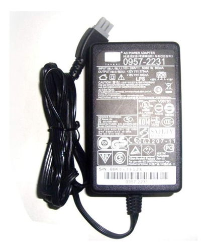 Power Adapter Printer Hp 0957-2231 Ca  16v 500ma