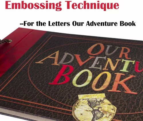 Our Adventure Book - Álbum de recortes de 80 páginas, álbum de