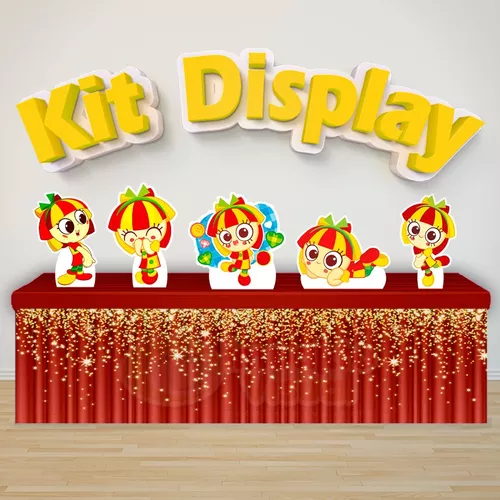 Kit Display Festa Infantil Flork Boneco De Palito