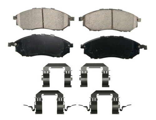 Set Balatas Ceramicas Del Infiniti Fx37 V 6 3.7l 13 Wagner