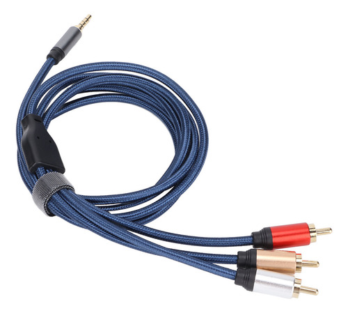 Cable Estéreo De 3,5 Mm A 3, 1,8 M, Para Altavoz, Tv, Cd Y D