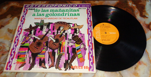 Mariachi Vargas De Tecalitlan - De Las Mañanitas - Vinilo