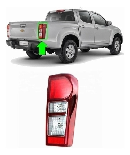 Farol Trasero Derecho Chevrolet Dmax 2015 4wd Led