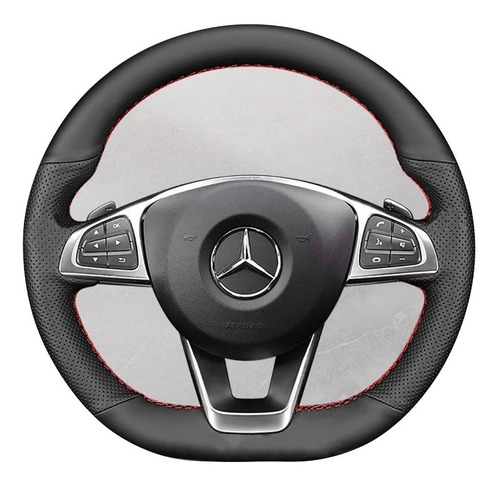 Funda Volante Mercedes Benz C200-250 C300-250 B260 Piel Real