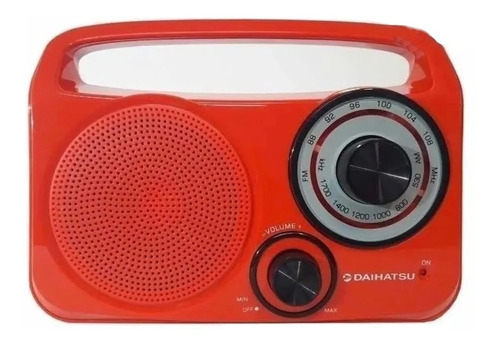 Radio Mesa Daihatsu D-rp400 Dual Am Fm Rojo
