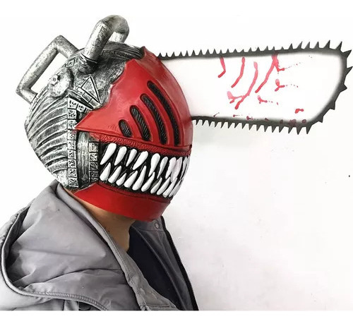 Cascos De Anime Chainsaw Horror Para Hombre Ro Saw