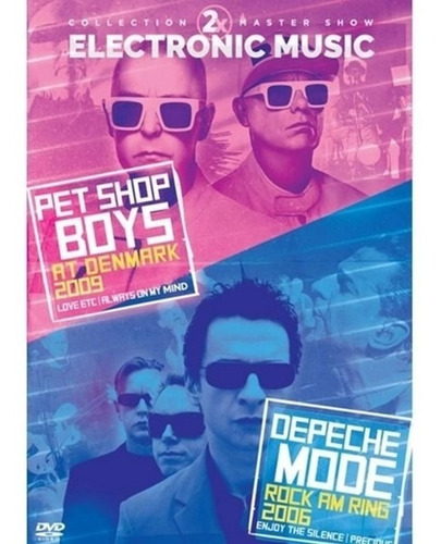 Dvd Pet Shop Boys & Depeche Mode - Eletronic Music