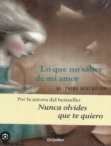 Lo Que No Sabes De Mi Amor Delphine Bertholon