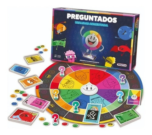 Juego De Mesa Preguntados Realidad Aumentada Toyco