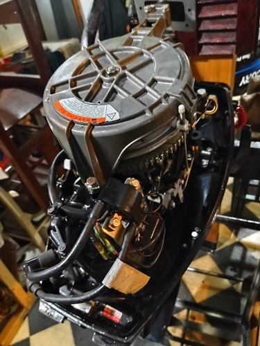 Imagen 3 de 15 de Mercury 25hp Sea Pro 2006 Leer
