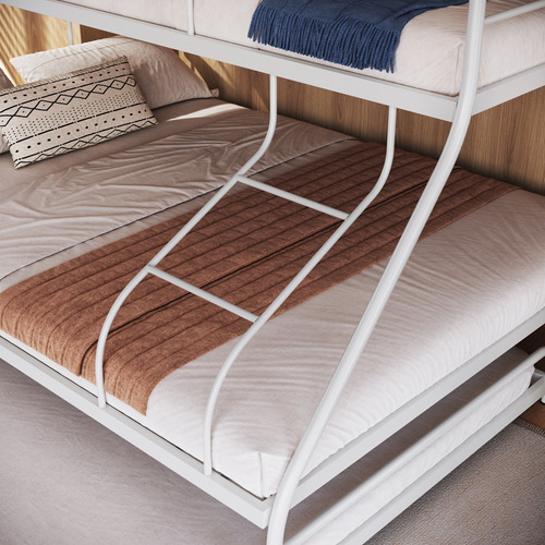 Treliche Com Cama De Casal Cor Branco Oliver