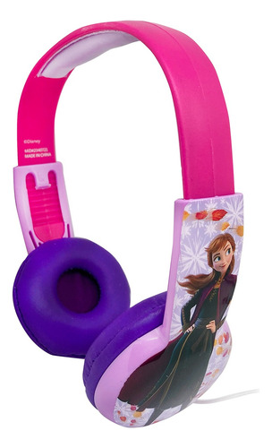  Audifono Infantil Frozen 2 Anna Multidispositivo Rosado 