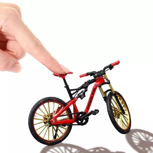 Mini dedo bicicleta 1:10 liga modelo de bicicleta dedo bmx