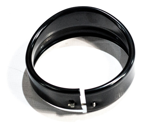 Bisel Ngr De Faro 5 3/4 PuLG Con Visera Para Harley Davidson