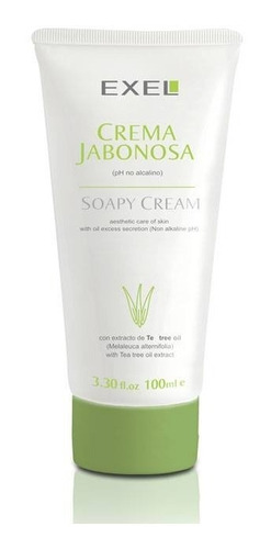 Gel Limpiador Jabon Facial Acne Exel Con Tea Tree Oil 100ml