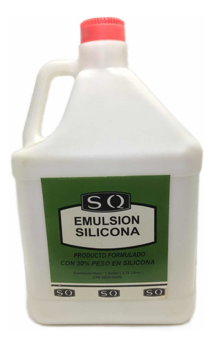 Sq Emulsion De Silicona Al 30 % ( Galón ) Emulsion De Silico