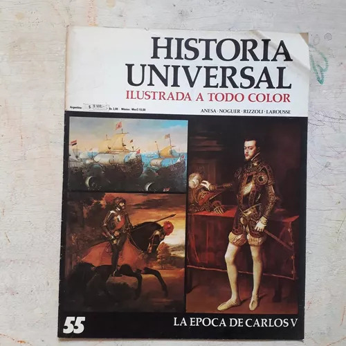 La Epoca De Carlos V N°55 Historia Universal