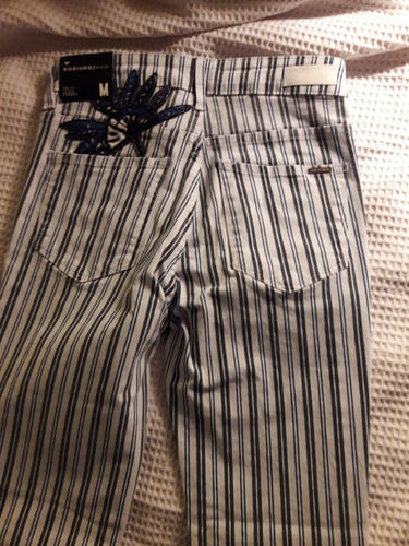 Pantalon Kosiuko Nuevo Talle M Rayado Super Rebajado
