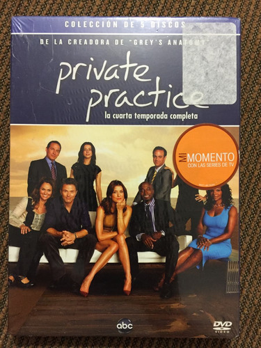 Private Practice 4a Temporada En 5 Discos Dvd Nueva