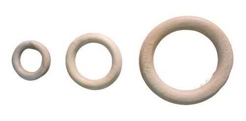 Imagen 2 de 2 de Argollas De 4.5 Cm Para Cortina O Para Souvenirs X10