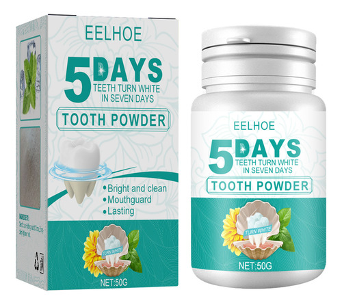 5 Days Beauty Tooth Powder White Clean - g a $62827