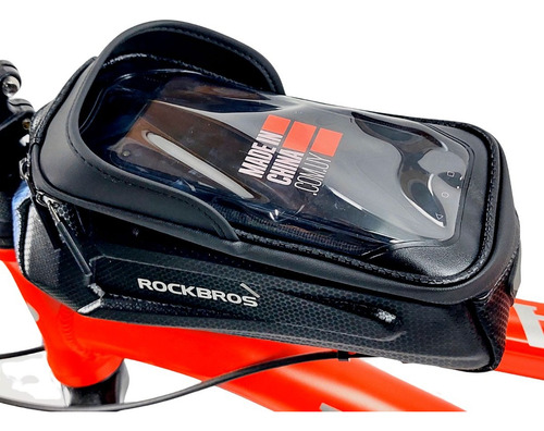 Imagen 8 de 10 de Bolso Para Bicicleta Rockbros Porta Celular Anti Agua