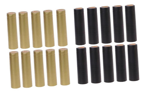 200pcs Botella De Cápsulas Termorretráctiles 30 Mm De