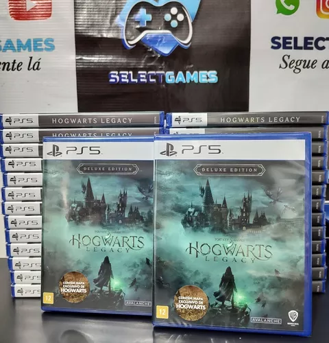 Hogwarts Legacy PS5 Deluxe Mídia Física 