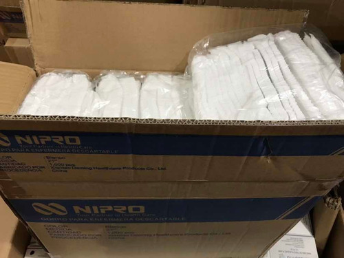 Imagen 4 de 5 de Gorro Descartable Enfermera Tip Gusano X 100 Und Marca Nipro