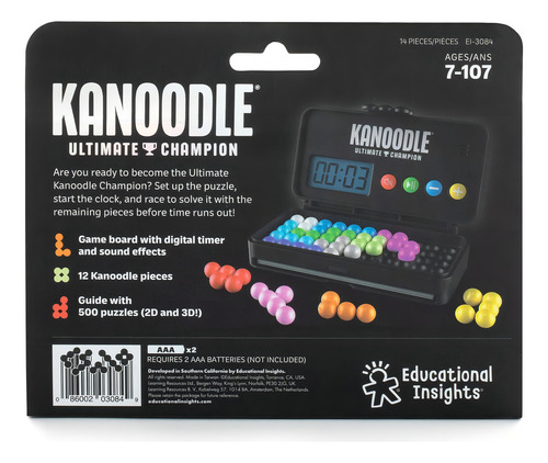 Kanoodle Ultimate Champion 3d Juego Rompecabezas 2d-3d