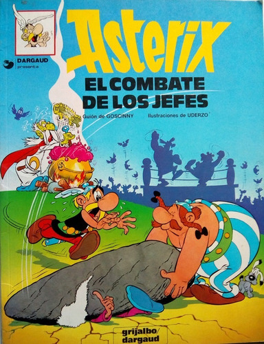 Comics Asterix, El Combate De Los Jefes