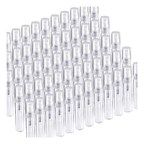 150pcs 3ml Mini Plastic Spray Bottle Perfume Atomizer