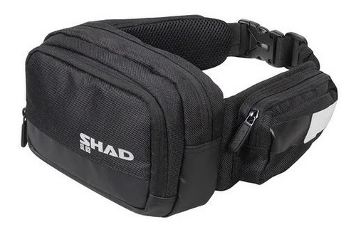 Imagen 1 de 4 de Bolsa De Cintura Shad Sl03 Textil Negra Para Moto