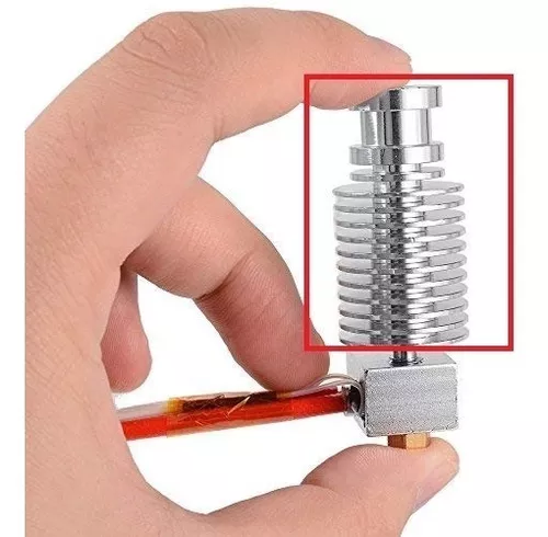 Disipador Extrusor Directo Corto E3dv6 E3d 42mm 1.75mm M7 V6