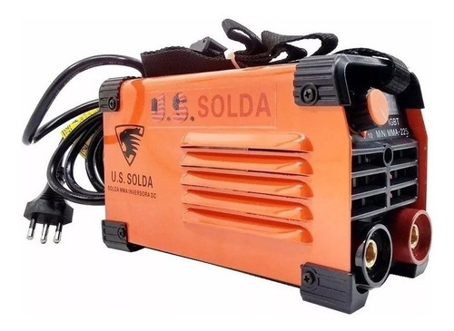 Imagem 2 de 8 de Máquina de solda inverter USK MINI MMA-225 220V