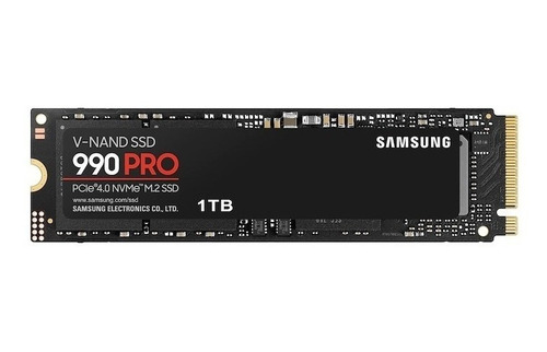 Imagen 1 de 2 de Disco sólido interno Samsung 990 Pro MZ-V9P1T0B/AM 1TB
