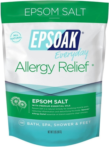 Sales De Epsom Allergy Relief, 907g, Epsoak,