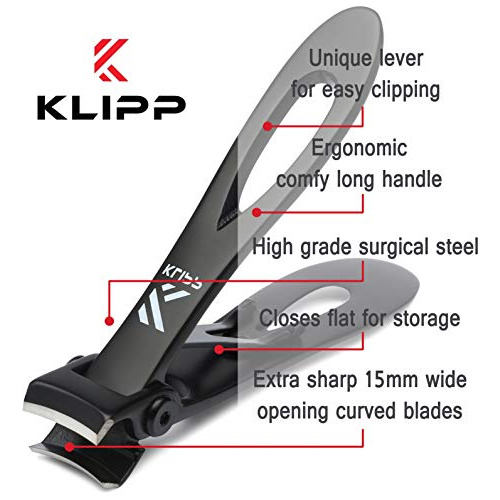 Cortaúñas Para Uñas Gruesas Klipp, 15 Mm De Ancho, Mandíbula