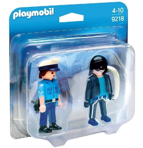 Playmobil Duo Pack 9218 Policia Y Ladron Intek Mundo Manias