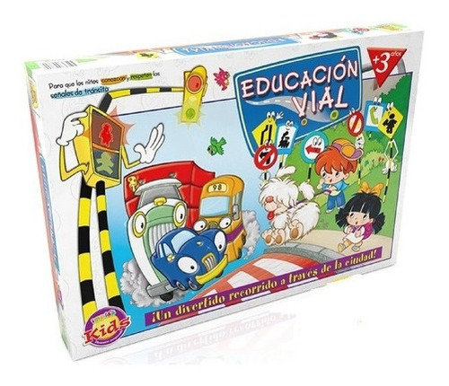 Juego De Mesa Didactico Educacion Vial - Implas - Dgl Games