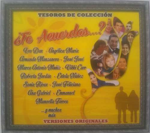 Imagen 1 de 2 de Te Recuerdas ? Versiones Originales 3 Cd
