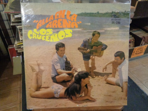 Los Cruceños Alla En La Arena Disco Lp Vinilo    M