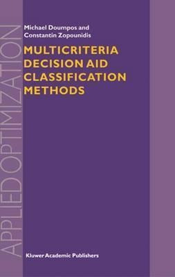 Multicriteria Decision Aid Classification Methods - Micha...